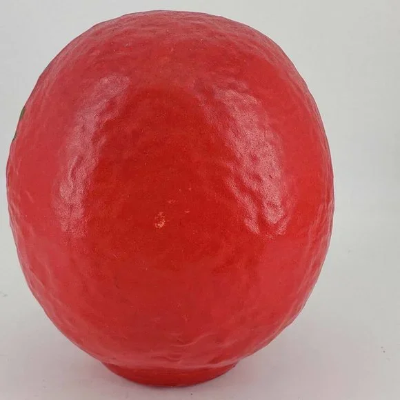 Japanese Daruma Doll Red Wishing Doll Paper Mache 6" - Picture 3 of 4